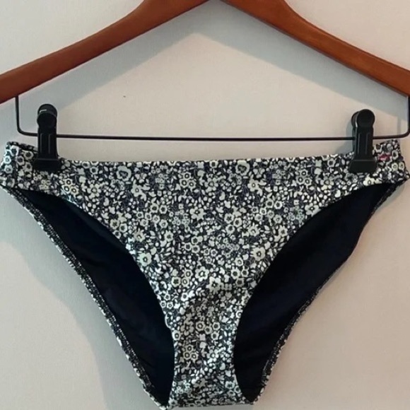 NWT EVERLANE Bikini Bottoms Womens Medium Floral Full Coverage Boho Bohemian - Picture 3 of 9